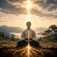 ettaglio simbolico tra Shiatsu, respiro e musica interiore